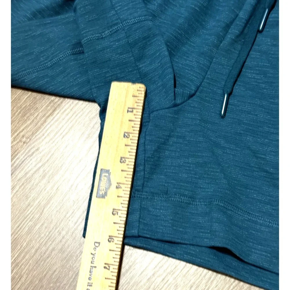 Mondetta Teal Blue Active Performance Drawstring Shorts Side Pockets Size‎ M